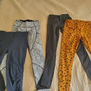 Yoga pants lululemon and pact bundle